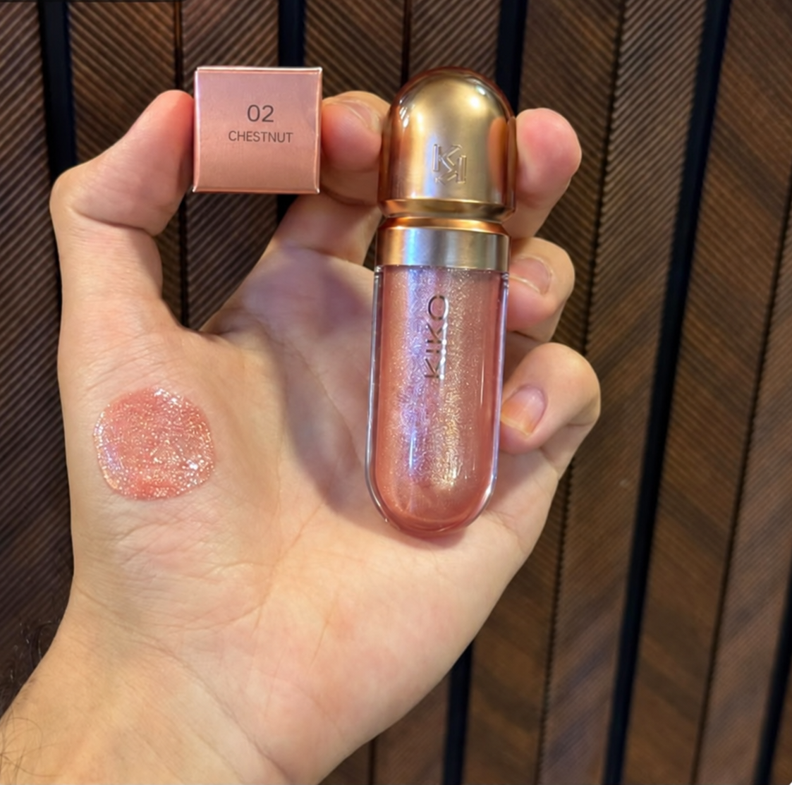 Kiko Milano Golden Oasis 3D Hydra Lip Gloss