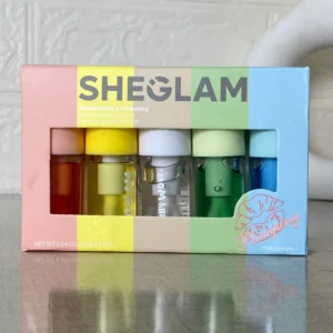 Sheglam Jelly Wow Hydrating Lip Oil – Transparent Glossy (5 bundle pack )